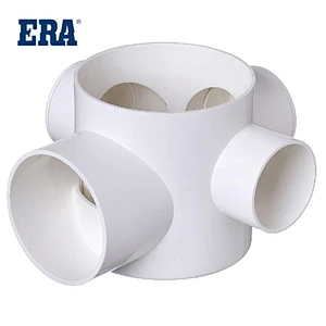 PVC FLOOR DRAIN(with three plugs)