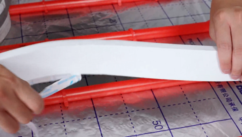 Fixation of expansion joint strips