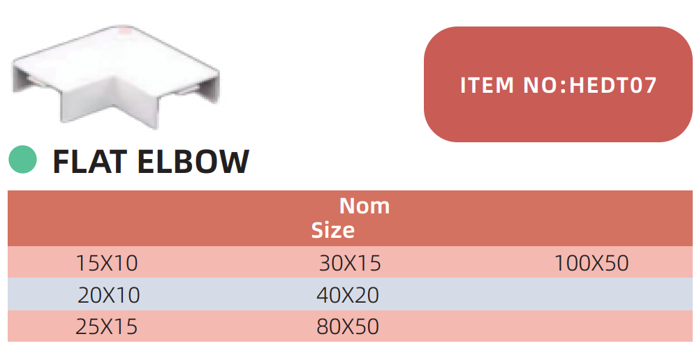 FLAT ELBOW