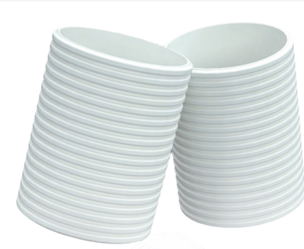 PVC-U double wall corrugated pipe