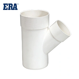 PVC Sanitary Solvent Cement REDUCING SKEW TEE M/F