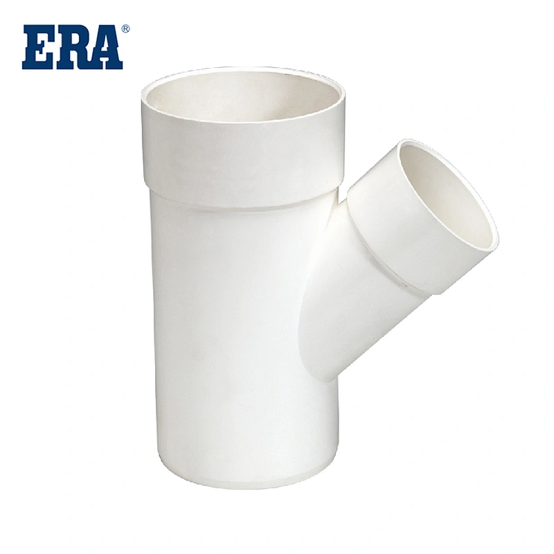 PVC Sanitary Solvent Cement REDUCING SKEW TEE M/F