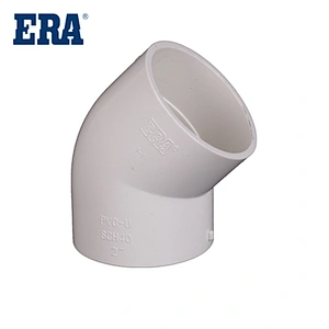 ERA BRAND SCH40 ASTM D2466  NSF PVC PRESSURE PIPE FITTINGS 45° elbow