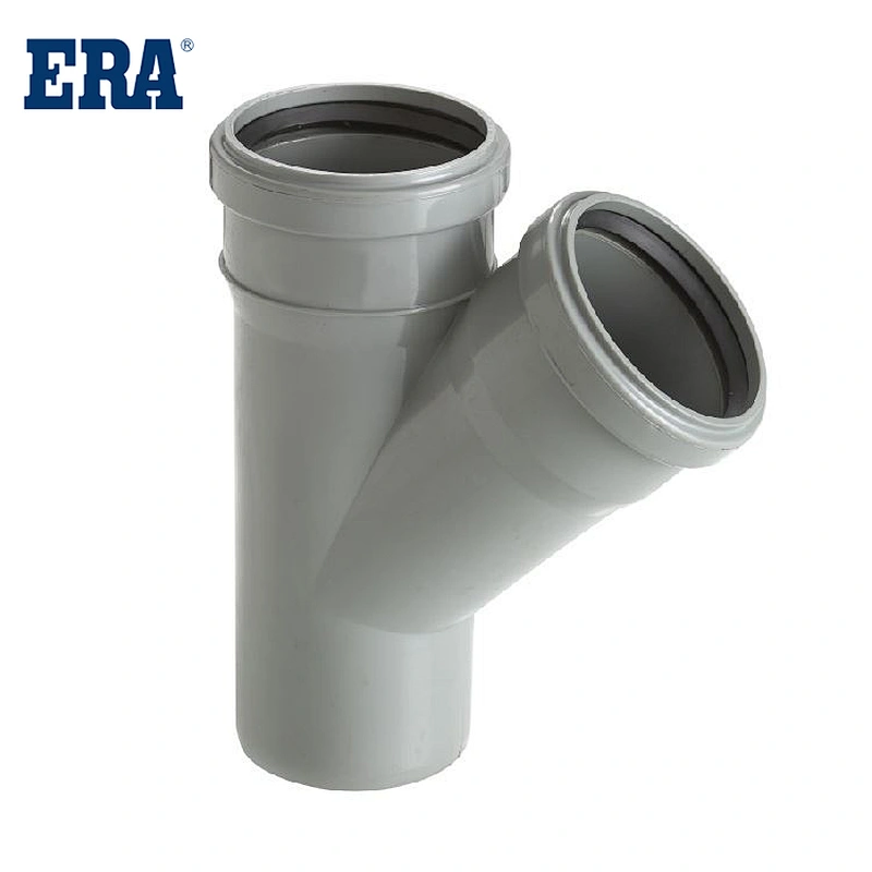 PVC SKEW TEE M/F