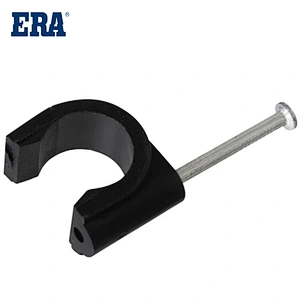 PVC-U CLIP WITH NAIL
