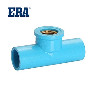 PVC Fitting Female Brass Tee