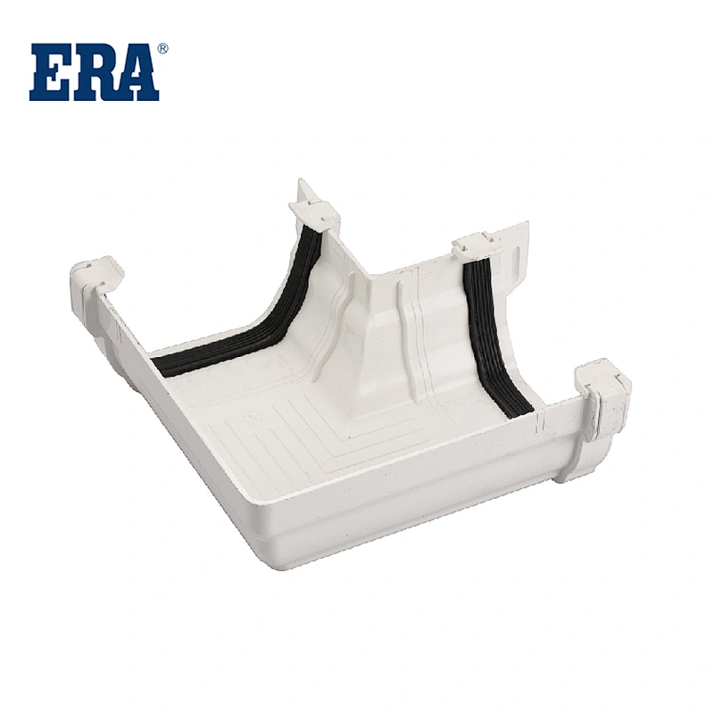 PVC RIGHT SQUARE ELBOW 125MM
