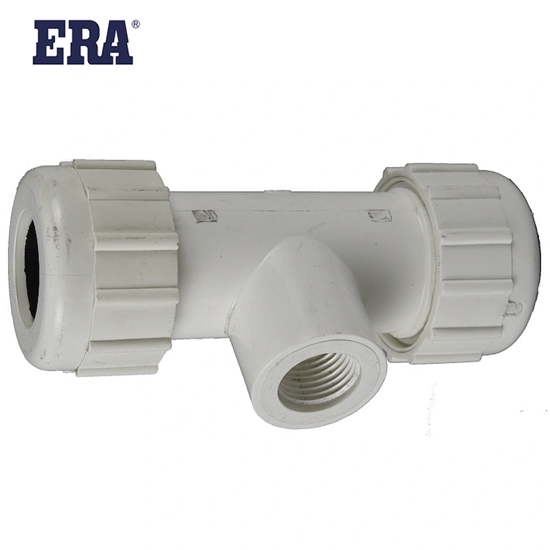 PVC Compression X Tee With Female threaded Branch