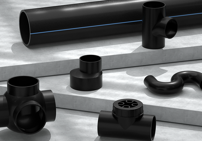 HDPE drainage pipe