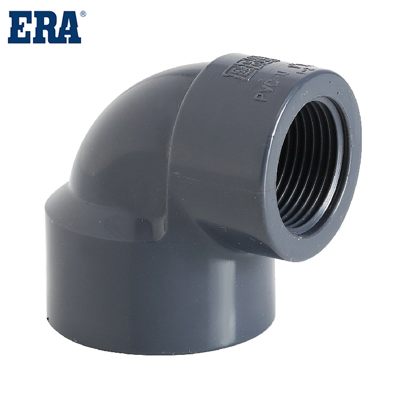 ERA 50 Year Warranty BS PVC UPVC THREAD PIPE FITTINGS REDUCING FEMALE ELBOW