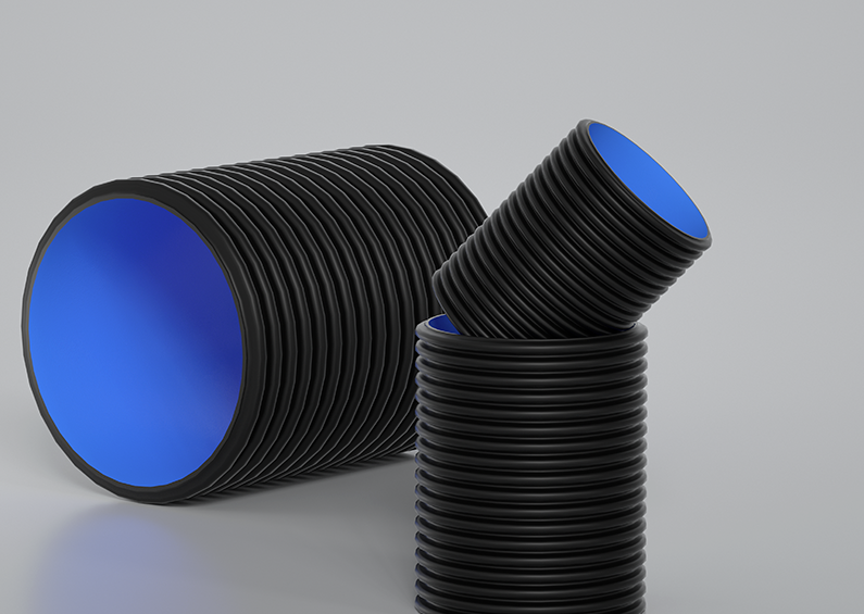 double wall corrugated pipe