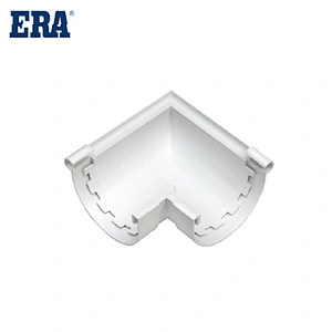 PVC GUTTERS ACCESSORY ANGLE CONNECTOR LEFT