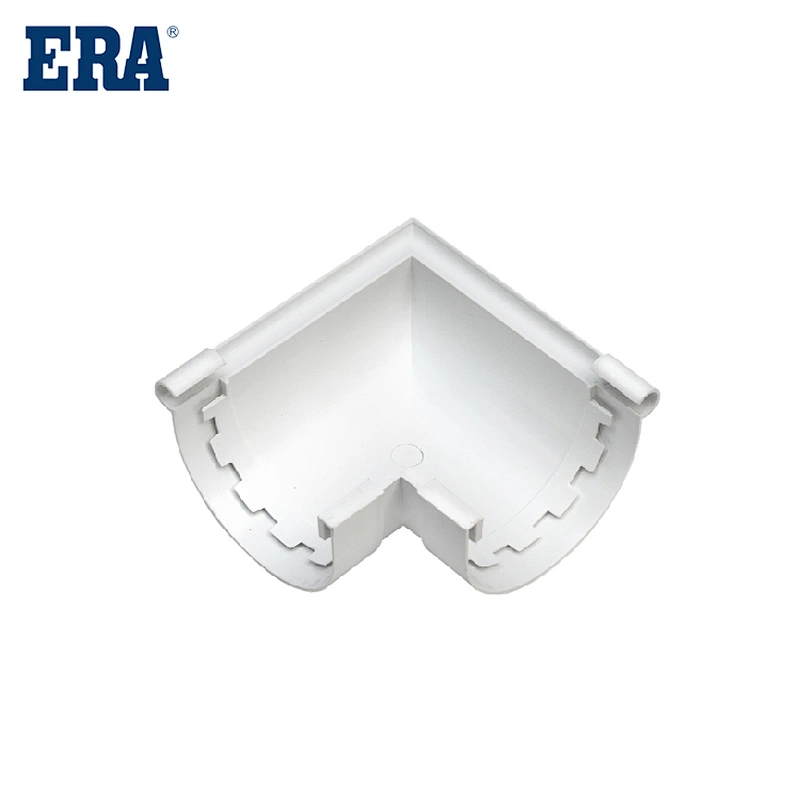 PVC GUTTERS ACCESSORY ANGLE CONNECTOR LEFT