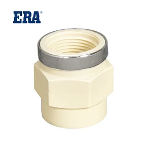 CPVC FITTINGS FEMALE ADAPTOR WITH STEEL RING