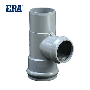 PVC FITTINGS TWO FAUCET ONE INSERT REDUCING TEE