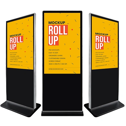 55" Indoor Floor Standing Totem