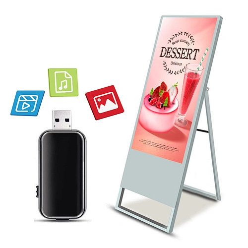 movable Smart advertising players