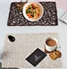 Rectangle placemats dining table mat