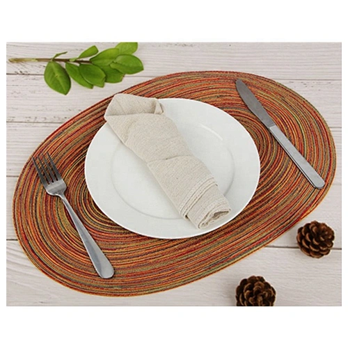 printed embroidery placemat hot pot holder coasters boho place mats
