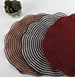 colombia fringe rattan placemat