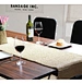 Tapetes retangulares para mesa de jantar