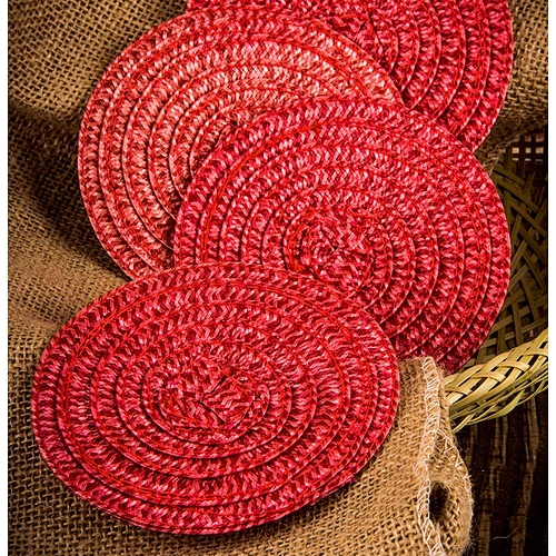 Hot Sale Pet Fabric Round Pet Other Home Decor For Winter Table Decorations