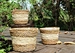 Cesta tejida Typha Angustifolia Cornstalk para almacenamiento de ropa