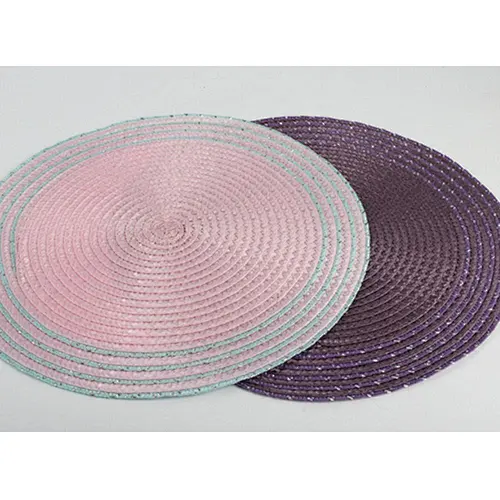 Mantel individual resistente al calor PP PET tapete de mesa con hogar