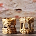 High Quality Handmade Typha Angustifolia Woven Napkin Ring for Wedding Party