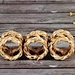 Factory Supply Handmade Eco Friendly Woven Water Hyacinth Napkin Ring For Home Decoration Wedding