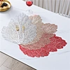 pvc flower placemat