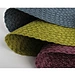 حصيرة طاولة منسوجة مستديرة