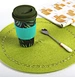 jogos americanos de jantar nórdicos de vime boho trivet