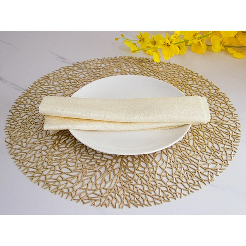 Utensílios de mesa redondos decoração de mesa de jantar em pvc copos