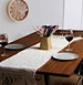 Tapetes retangulares para mesa de jantar