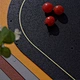 custom Oval leather Placemat