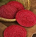 Hot Sale Pet Fabric Round Pet Other Home Decor For Winter Table Decorations