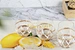 Suporte para copos de velas com design de vime
