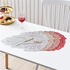 pvc flower placemat