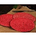 Hot Sale Pet Fabric Round Pet Other Home Decor For Winter Table Decorations