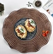 colombia fringe rattan placemat