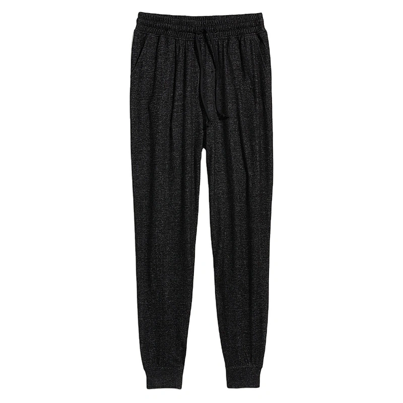 Wholesale Lady Pajama Bottom Pants High Waisted Soft Brushed Rayon Plush Knit Jogger Lounge Pants for Women