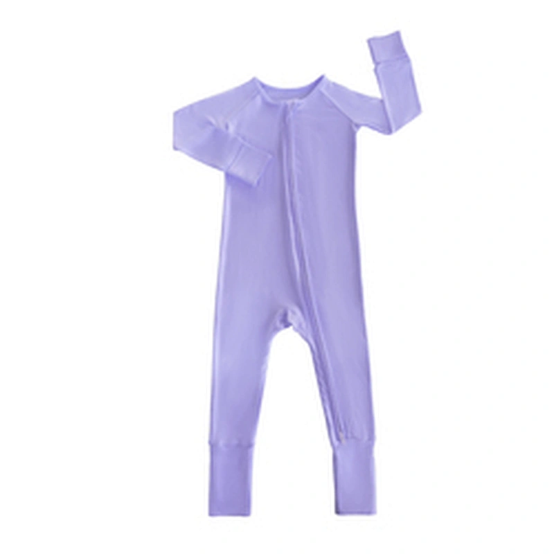 Graphic Contrast Infant Newborn Short Sleeved Viscose Made From Bamboo Baby Rompers