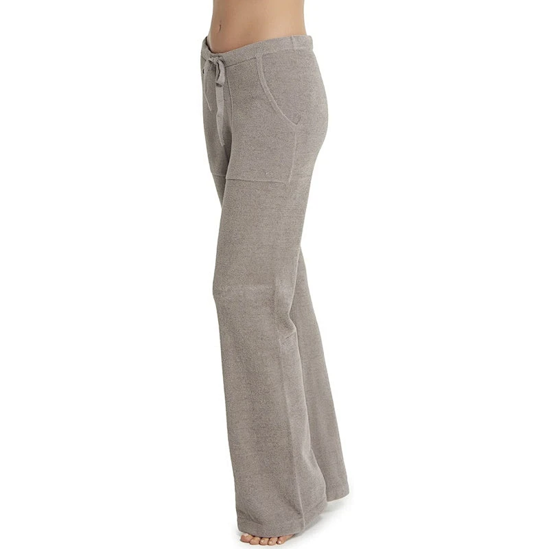 2021 Wholesale Solid Formal Pants Long Winter Nylon Panties Cozy Cotton Pants For Women