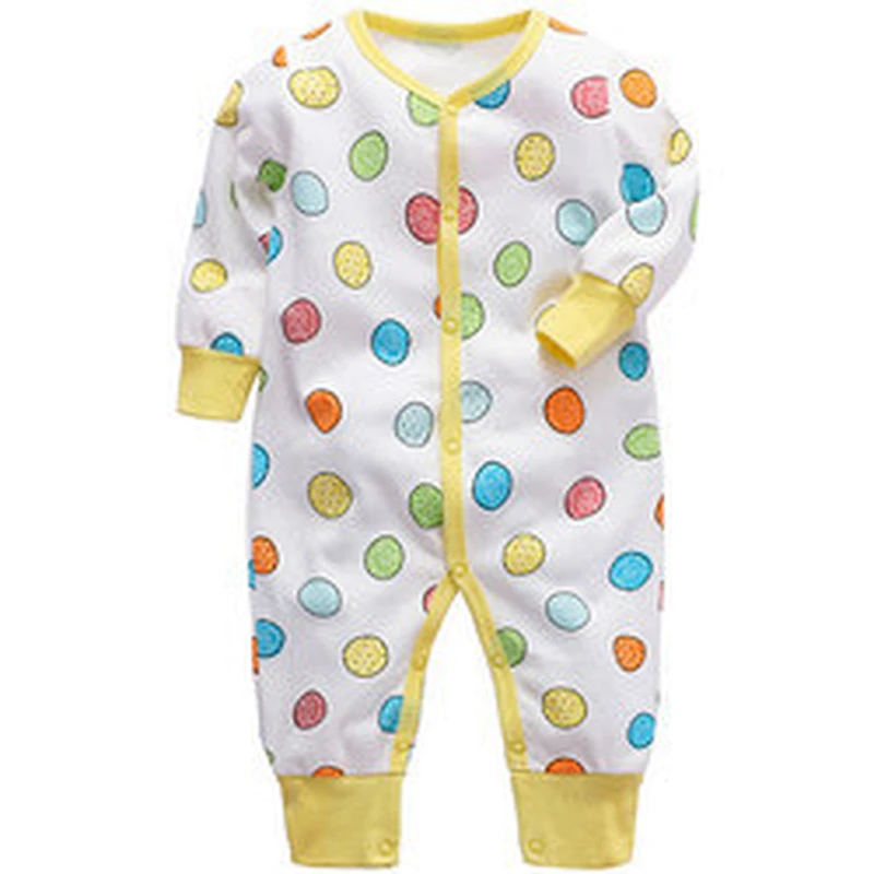 Infant Cartoon Knit Clothes Baby Onesie Jumpsuits Custom Viscose from Bamboo Viscose Baby Pajamas Romper