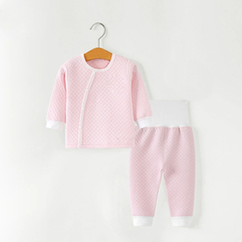 Baby Pure Cotton Clothes For Winter Spring And Autumn, Baby Long Underwear Pajamas Suit