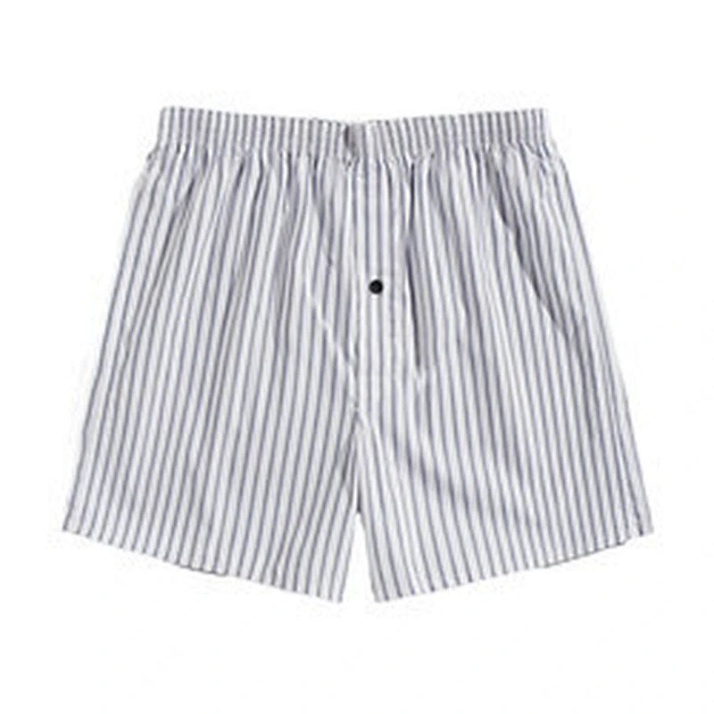New Arrival Plaid Short Pyjama Sleepwear Bamboo Breathable Bottoms Cotton Plaid Men Short Pajamas