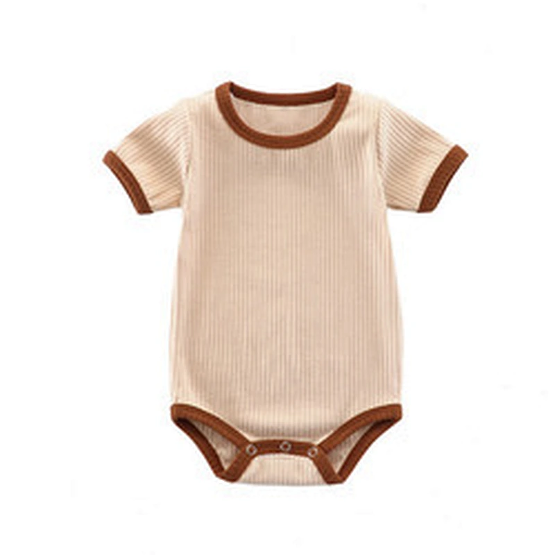 100% Cotton Baby Boy Girls Unisex Romper Soft Short SLeeve Onesie Baby Clothes