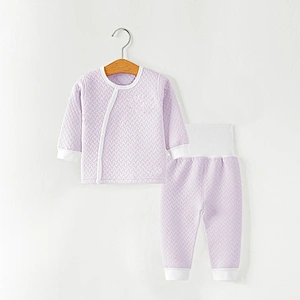 Baby Pure Cotton Clothes For Winter Spring And Autumn, Baby Long Underwear Pajamas Suit