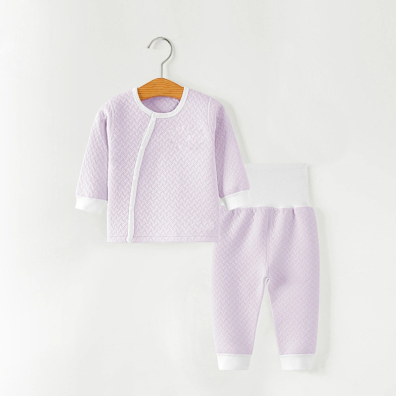 Baby Pure Cotton Clothes For Winter Spring And Autumn, Baby Long Underwear Pajamas Suit